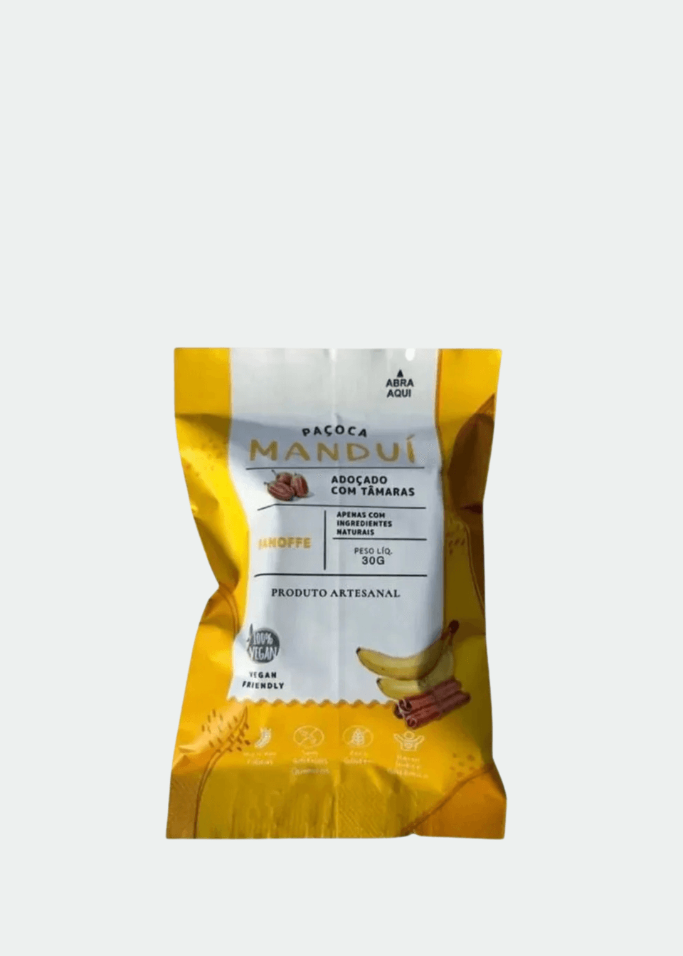 Paçoca Banoffe Manduí - 36g